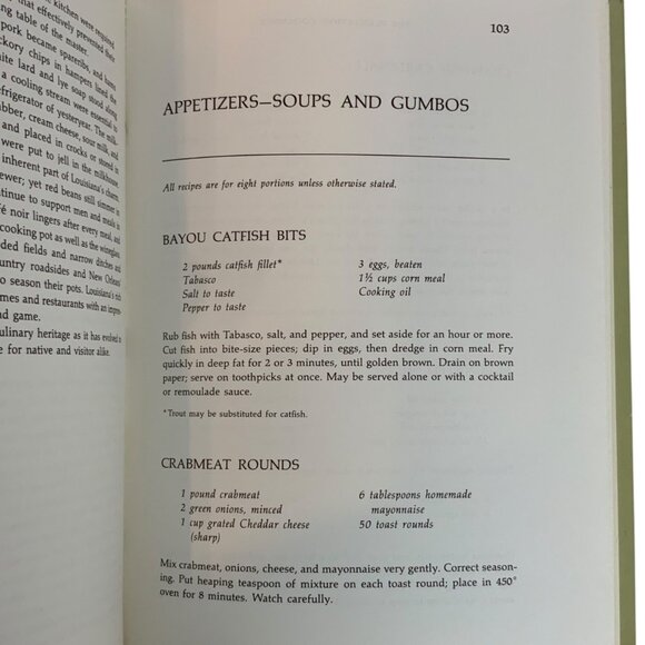 The Plantation Cookbook Junior League Of New Orleans Hardcover 1972 Vintage - Picture 9 of 13